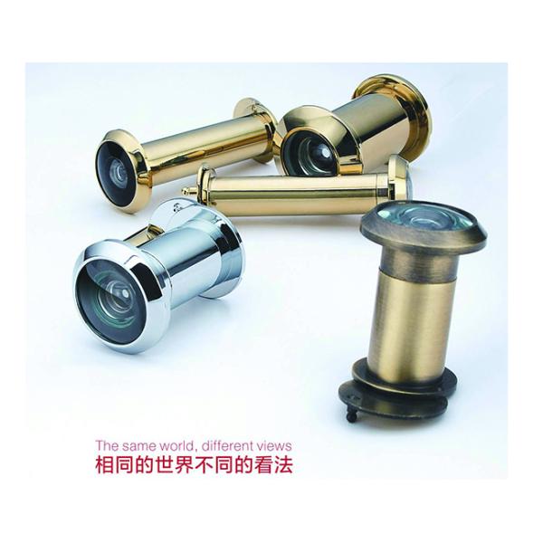 16mm Security Door Viewer , Durable Front Door Eye Viewer 200 Viewer Dioptre