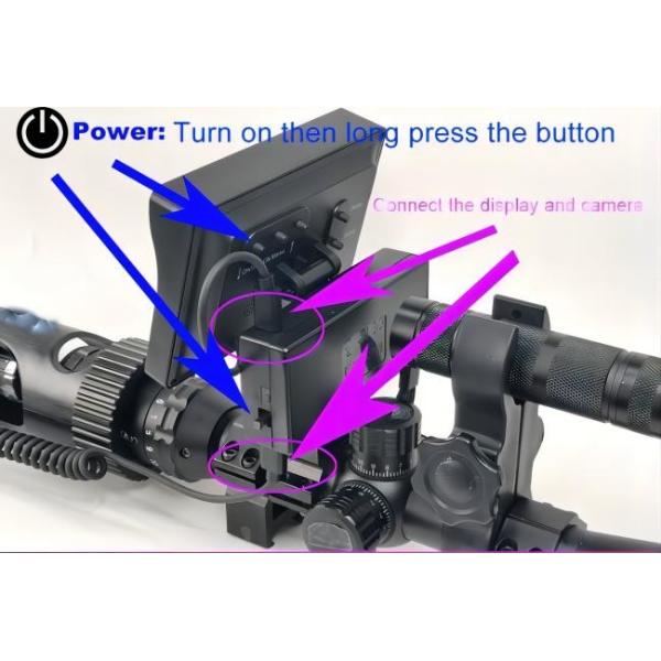 720p HD Digital Infrared Hunting Night Vision Scope Camcorder Monocular Optics with HD Video Recording