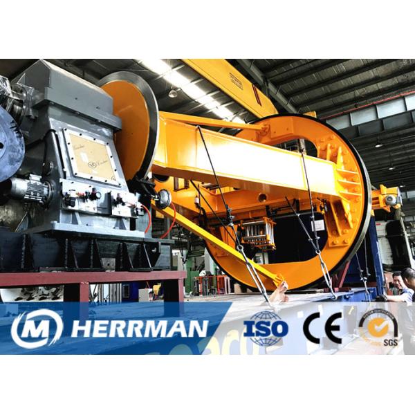 Cross Section 130mm Wire Cable Twisting Machine with PLC control