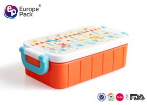 China Portable Dustproof Kids Plastic Lunch Boxes Toddler Lunch Containers on sale