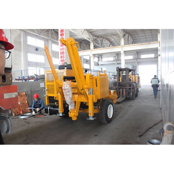 Cummins Engine Hydraulic Cable Puller Overhead Line Stringing Equipment
