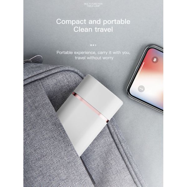 Adjustable Brightness Modern Led Lamp Emergency Charger Three Color Dimming