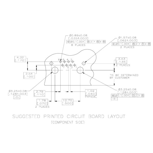 1-406541-5 / 1-406541-8 Single Port RJ45 Female Connector 8P8C LPJE101DNL