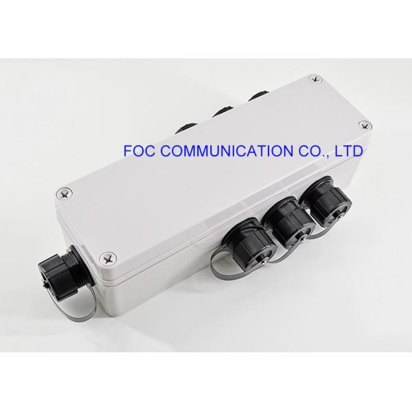 IP67 Waterproof Fiber Optic Termination Box 50N Tensile Strength For ODVA/MPO-ODVA/DLC OM3