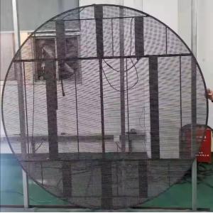 Wholesale Transparent Led Panel Round Advertising Screen from china suppliers