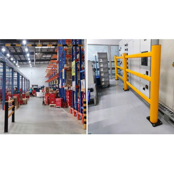 C03: Anti-Collision Guardrails LC LS Warehouse Safety Barrier Traffic Guardrails