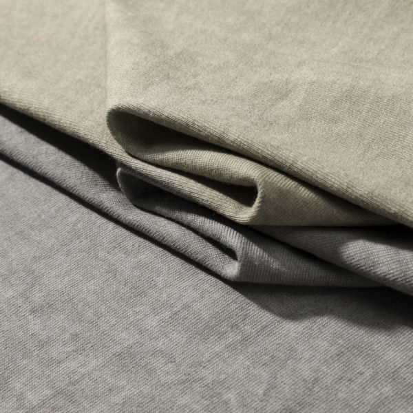 300g 100% Cotton Knitted Oversized Solid Vintage Breathable Letter Printed Washed T-shirt OEM Short Sleeved ODM