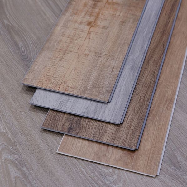100% Virgin Material Unilin Click SPC Flooring for Waterproof Interlocking Vinyl Plank