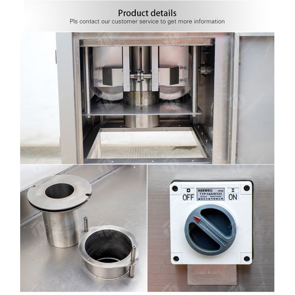 0.75KW 380V Multifunctional cantaloupe and wax gourd peeler Peeling and flapping machine