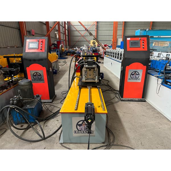 “Custom 20×20mm Metal Angle Bead Roll Forming Machine For Egypt Gypsum Board Factory Corner Bead Equipment Continuous Punching 20×20mm Corner Bead
