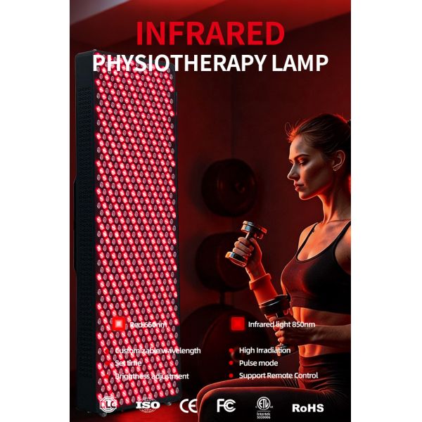Standing Red Light Therapy Device Dimming Spa 3500W Panel