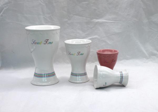 Quality White Ceramic Candle Holders Dolomite Ceramic Tealight Candle Holders Cup Stand for sale