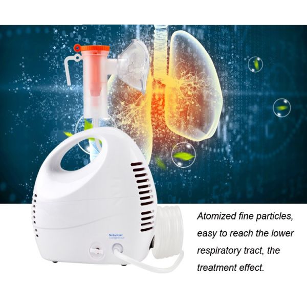 High Flow Piston Portable Compressor Nebulizer Machine For Hospital