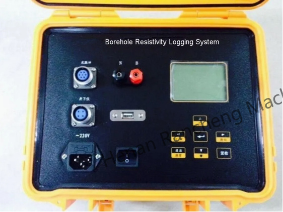 300m Geophysical Equipment Borehole Water Well Log Tool Apparent Resistivity Measuring Logging System