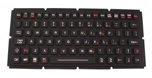 China IP65 EMC silicone industrial keyboard used for ruggedized computer on sale