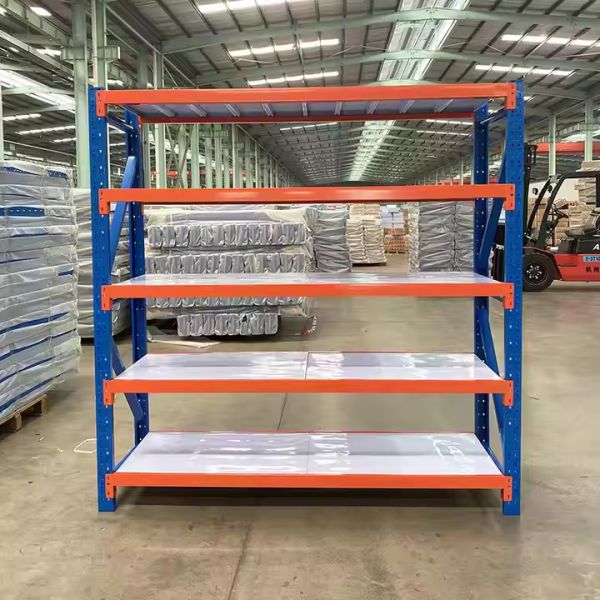 100KG/layer-500KG/layer Medium Duty Shelving Butterfly Hole Adjustable Storage Shelves