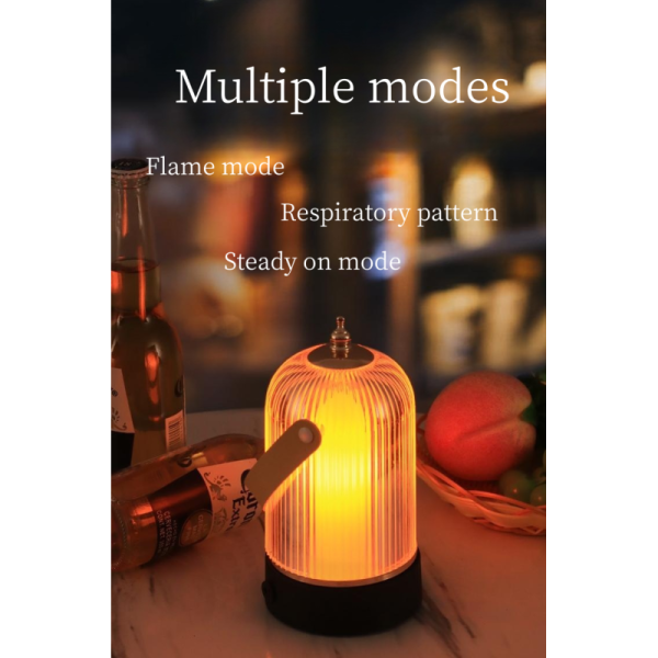 Rechargeable LED Bar Lamp Table Light Nightlight Creative Restaurant Ambiance Light