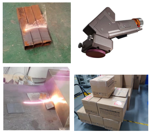 2000W Handheld Single Motor Laser Cleaning Machine with an Electric Consumption of 8 Kw/h