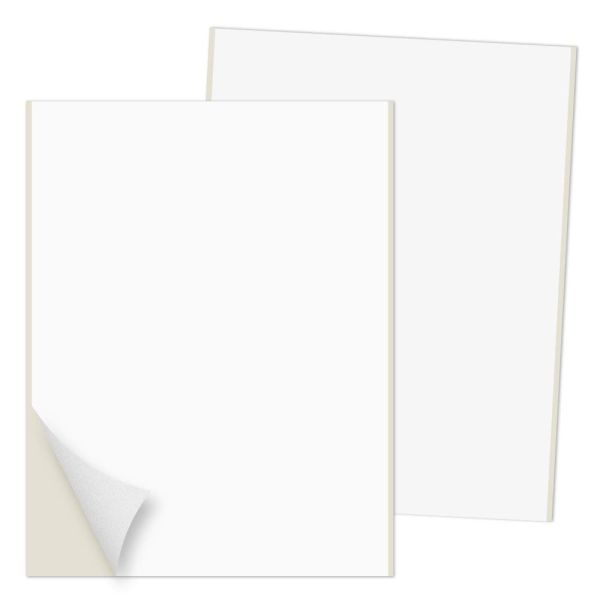 Waterproof A4 Label Stickers with Strong Adhesive and Customizable Size for Logistics and Supermarket Use