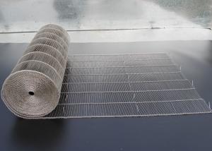 China Food Grade Chocolate Enrober Stainless Steel Mesh Belt For Food Machine on sale