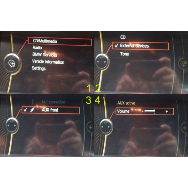 BMW 5 Series GT F07 2009-2012 CIC Sytem Android 8.1 Aftermarket navigation Autoradio Support ODB BMW-1025CIC-F07(NO DVD)