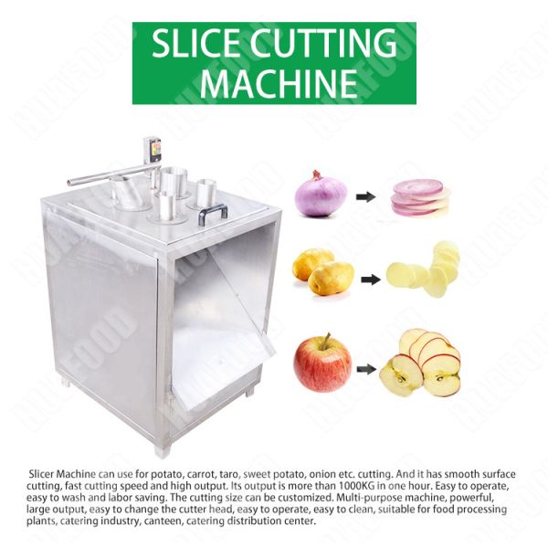 HDF-S01 Multifunction Vegetable Cutting Machine Electric Potato Radish Slicer Machine