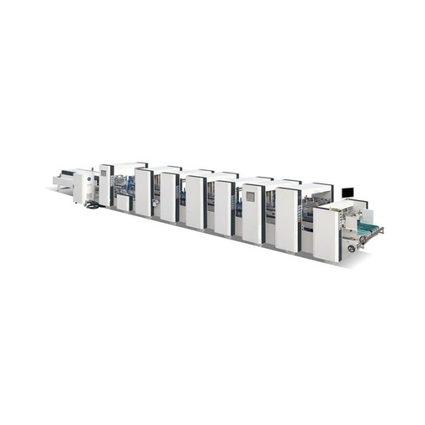 Automatic Large Straight Line Box Folder Gluer, Straight Line Box Folding + Gluing, common box