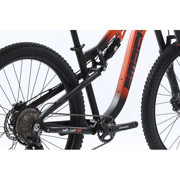 GOMID SHIMANO gear cycle full suspension Trail mountain bike Custom 29 Inches thru axle Bicycle with Travel 140mm 29" Fork