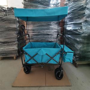 Wholesale Large Capacity Collapsible Wagon Cart Sturdy Folding Wagon Cart With Canopy from china suppliers