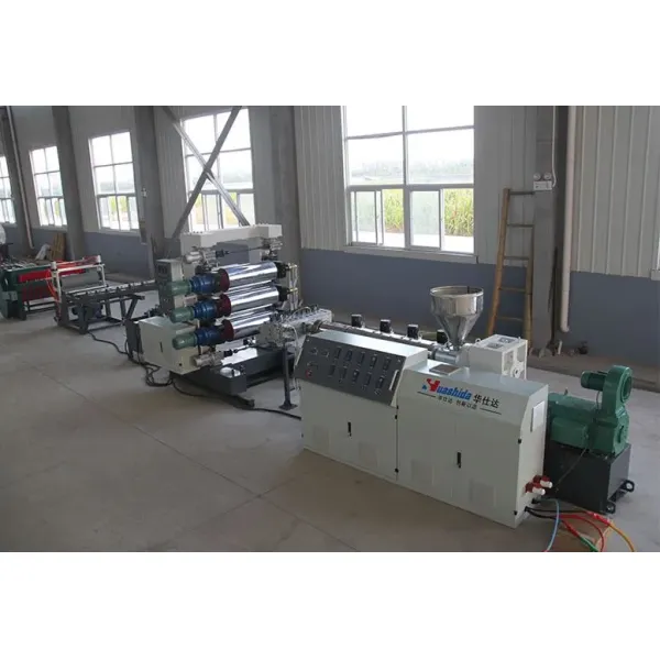 HDPE PP Single Layer Sheet Sheet and Electrothermal Fusion Tape Production Line