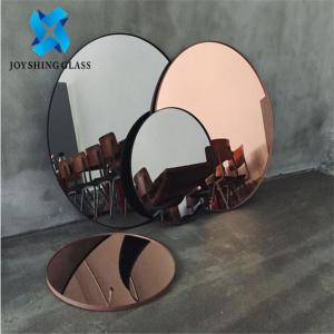 China Coloured Mirror Glass Custom Copper Free Lead Free Mirror Glass on sale
