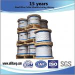 ASTM A 475 Zinc Coated Steel Wire Strand , Non - Alloy High Strength Cable 3 16