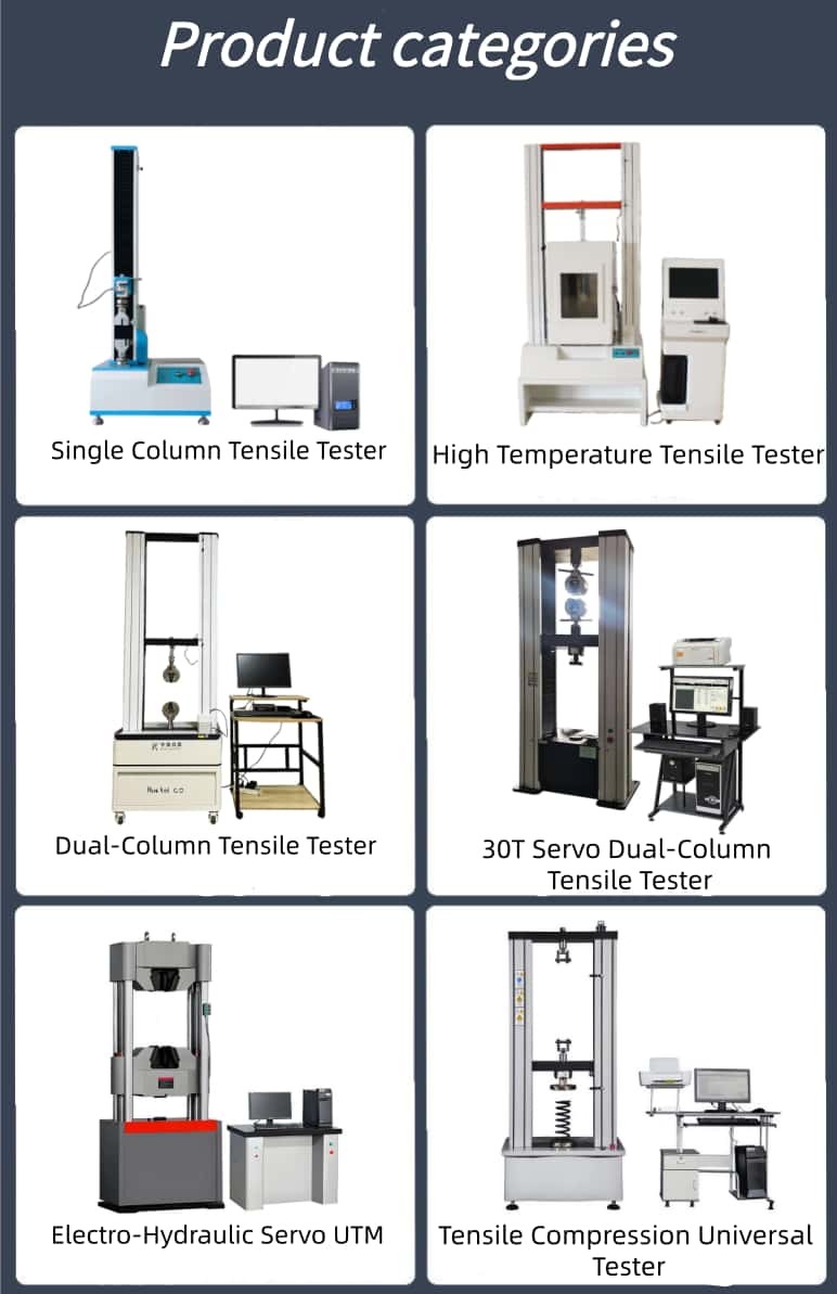 Electro-Hydraulic Servo Universal Testing Machine Microcomputer Controlled