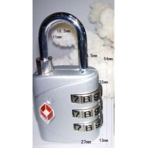 3 Digital Combination Luggage TSA Locks