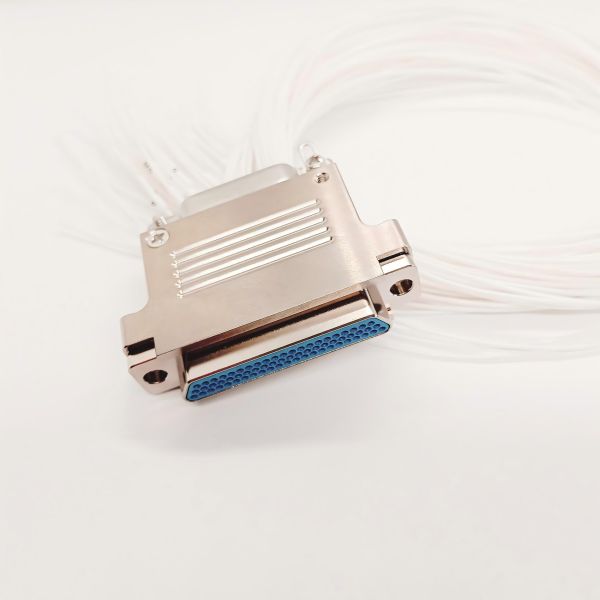 J30J-66TJL-A3 66-pin micro rectangular connector, aviation aluminum alloy housing, high-temperature PPS insulator, used in aerospace