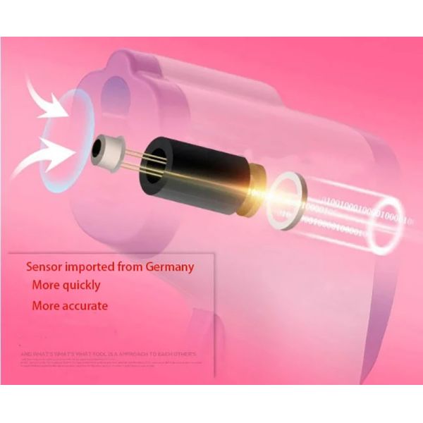 Non Contact Digital Infrared Forehead Thermometer High Temperature Gun Type