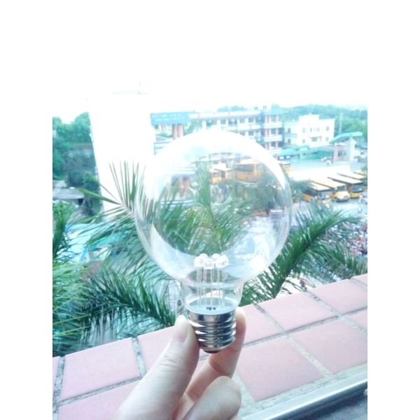 3 inch globe bulbs 6'LED E26 12VAC 2700K