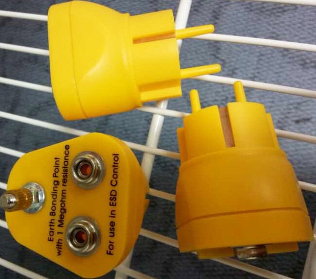 Earth Grounding Plug Supprorted USA EU Type to Use in Bed Sheet Anti Static Healthy Body