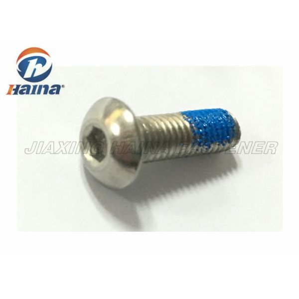 Stainless Steel Hexagon Socket Button Head Screws / Cross Recessed Pan Head Screws With Collar