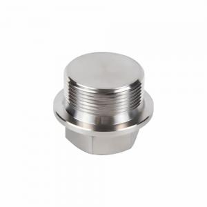 China Zinc Plated Surface Finish Copper Fitting Part Machined by CNC for ASTM Standard on sale