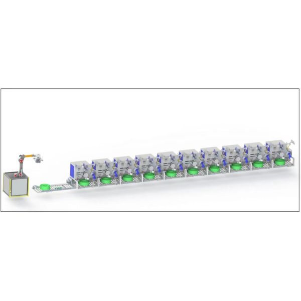 Automatic PET Strap Winding Machine with 80kg Capacity, Dual Servo Motor, and Palletizing System