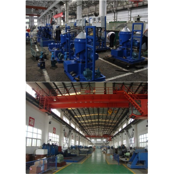 High Efficiency Separator - Centrifuge , Automatic Generator Engine Lube Oil Separator