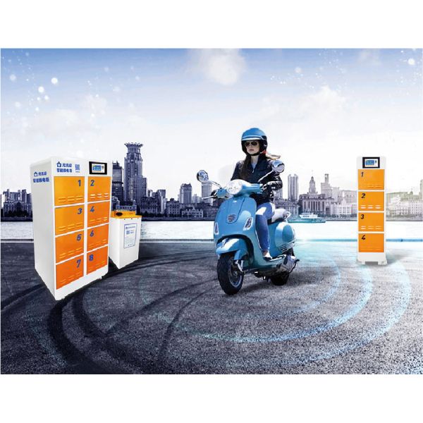 Lithium EV Motorcycle Battery 220V Swappable Overdischarge Protection Function