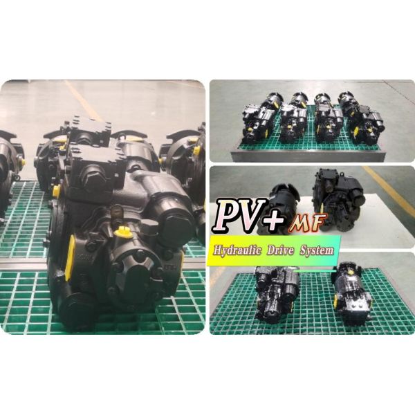 mixer truck hydraulic piston pumps Harvester Hydraulic Drive System With Axial Piston Pump Structure