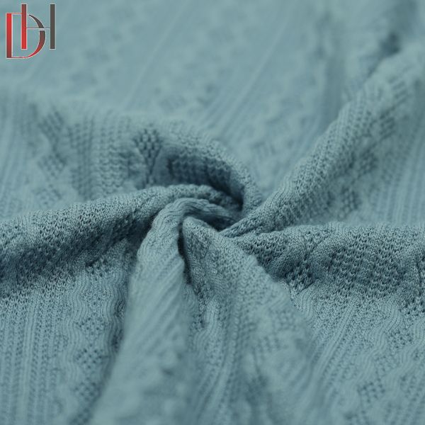 95% Polyester And 5% Spandex Fabric , Winter Custom Stretch Fabric OEM