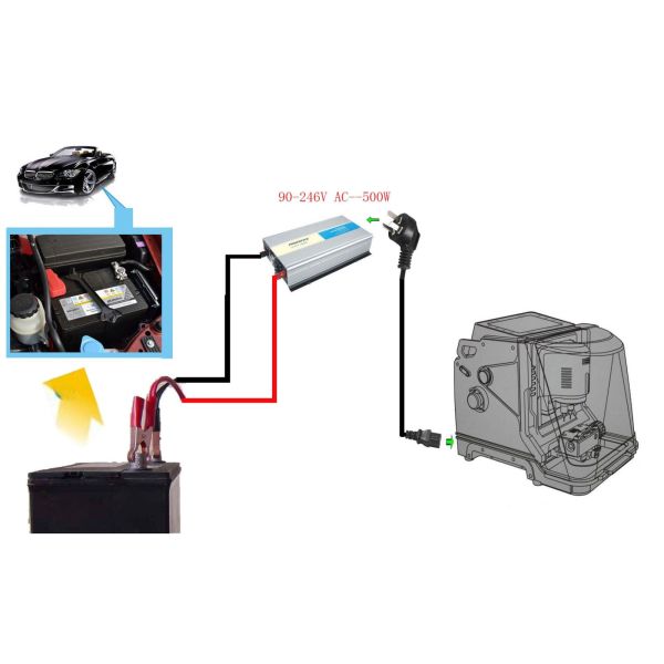 iKeycutter CONDOR XC-MINI Car Key Cutting Machines Three Years Warranty