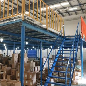 Customized Loading Capacity Steel Structure Platform Space Saving Storage