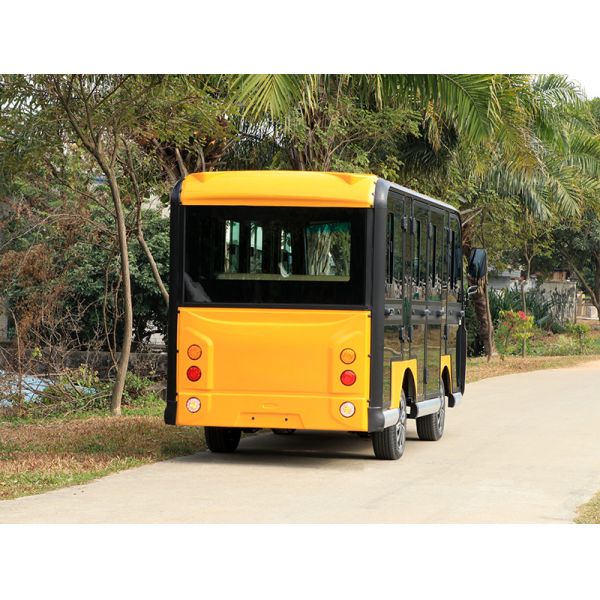 11 Passenger Fully Enclosed Electric Sightseeing Shuttle Bus