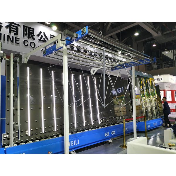 Automatic Flat Press Insulating Glass Machine High Speed Produce Smooth Running