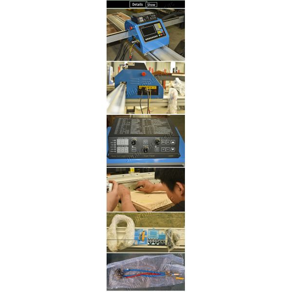 Portable Cnc Plasma Cutting Machine For Plasma Cutting 1500 *6000mm